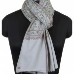 AMERICAN SILVER PURE PASHMINA SHAWL