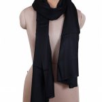 BLACK PURE PASHMINA SHAWL