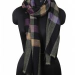 CHECKERED PASHMINA LUXURY SHAWL