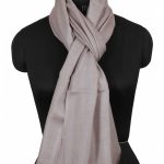 GRULLO GREY PURE PASHIMNA SHAWL