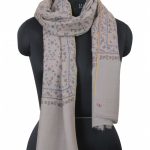 LEMON MERINGUE EMBROIDERED PASHMINA LUXURY SHAWL