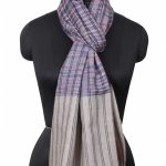 PURPLE MIX BLUE PASHMINA LUXURY SHAWL