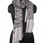 ZEBRA STRIPE PASHMINA LUXURY SHAWL