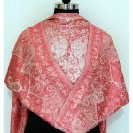 PINK SILK STOLE