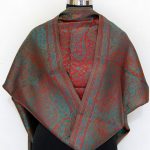 RED SILK STOLE
