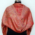 RED SILK STOLE